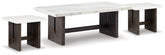 Burkhaus Occasional Table Set Half Price Furniture