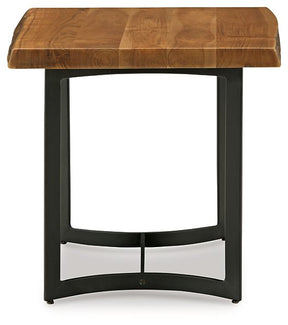 Fortmaine End Table - End Table - Half Price Furniture