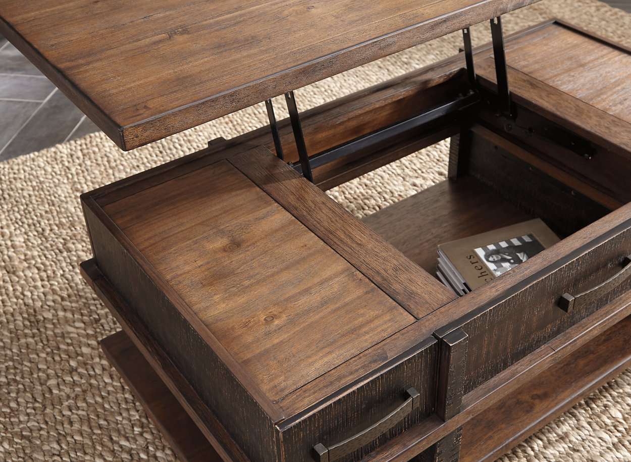 Stanah Coffee Table with Lift Top Half Price Furniture