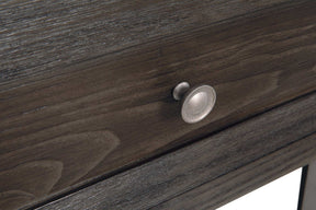 Todoe End Table with USB Ports & Outlets - Half Price Furniture