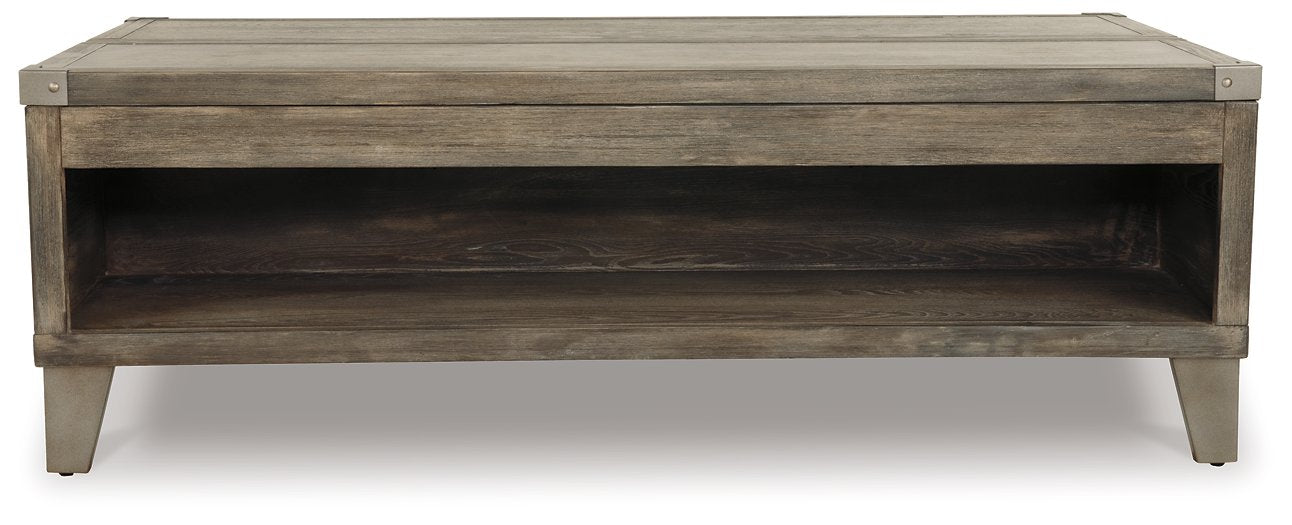 Chazney Coffee Table with Lift Top - Half Price Furniture