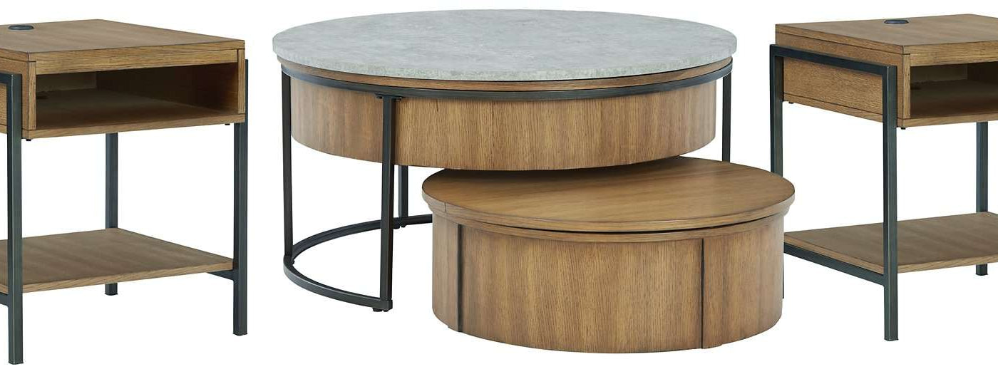 Fridley Occasional Table Set Half Price Furniture