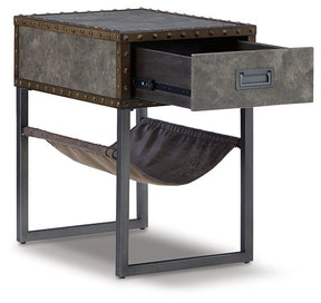 Derrylin Chairside End Table - End Table - Half Price Furniture