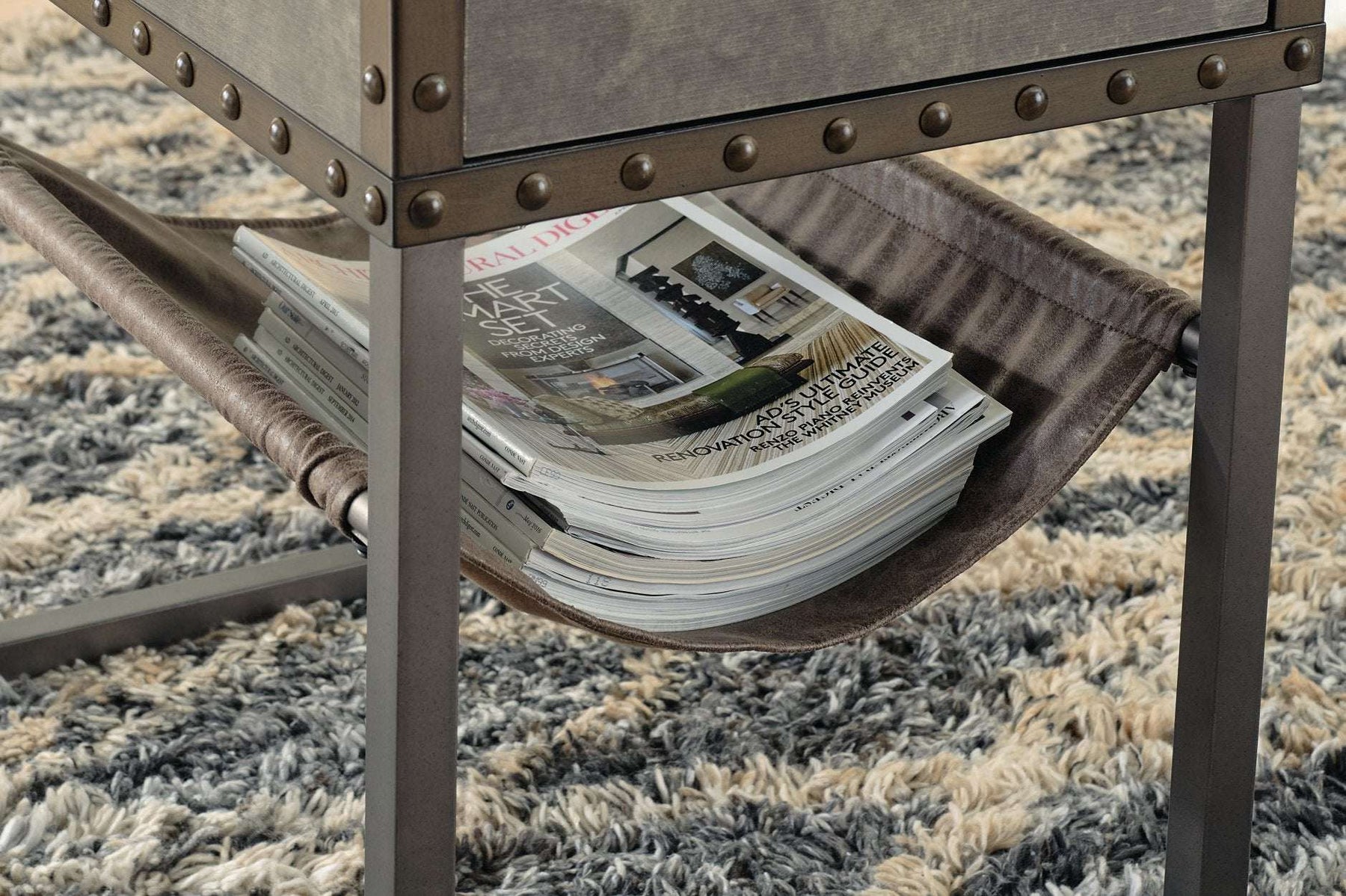 Derrylin Chairside End Table - End Table - Half Price Furniture