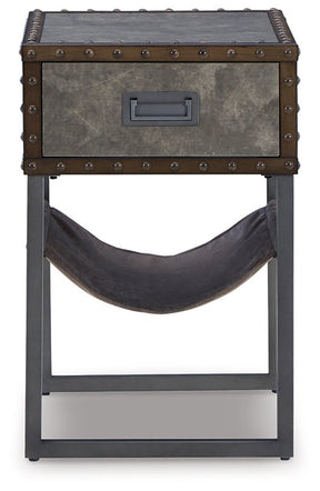 Derrylin Chairside End Table - End Table - Half Price Furniture
