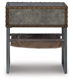 Derrylin Chairside End Table - End Table - Half Price Furniture