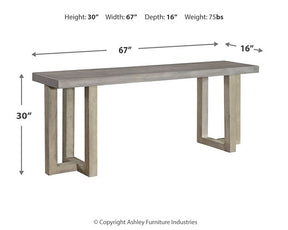Lockthorne Sofa/Console Table Half Price Furniture