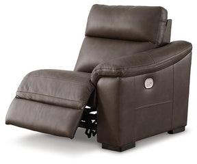 Salvatore 3-Piece Power Reclining Loveseat with Console Half Price Furniture