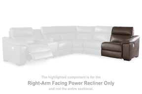 Salvatore 3-Piece Power Reclining Loveseat with Console Half Price Furniture