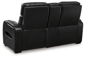 Boyington Power Reclining Loveseat with Console - Loveseat - Half Price Furniture