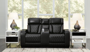 Boyington Power Reclining Loveseat with Console - Loveseat - Half Price Furniture