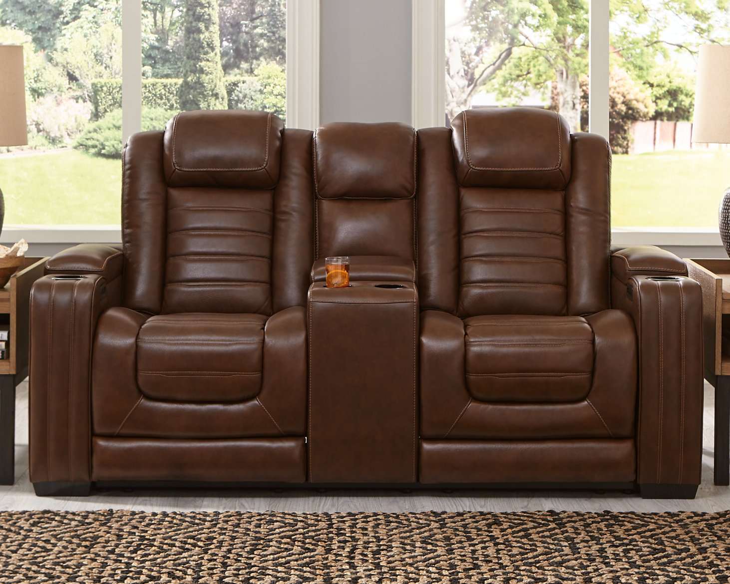 Backtrack Power Reclining Loveseat - Loveseat - Half Price Furniture