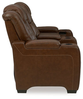 Backtrack Power Reclining Loveseat - Loveseat - Half Price Furniture