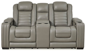 Backtrack Power Reclining Loveseat  Half Price Furniture