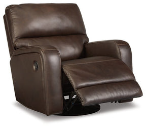 Emberla Swivel Glider Recliner - Recliner - Half Price Furniture