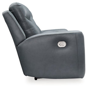 Mindanao Power Reclining Loveseat with Console - Half Price Furniture