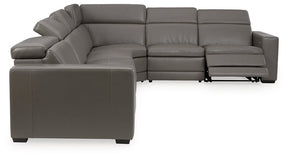 Texline Power Reclining Sectional - Half Price Furniture