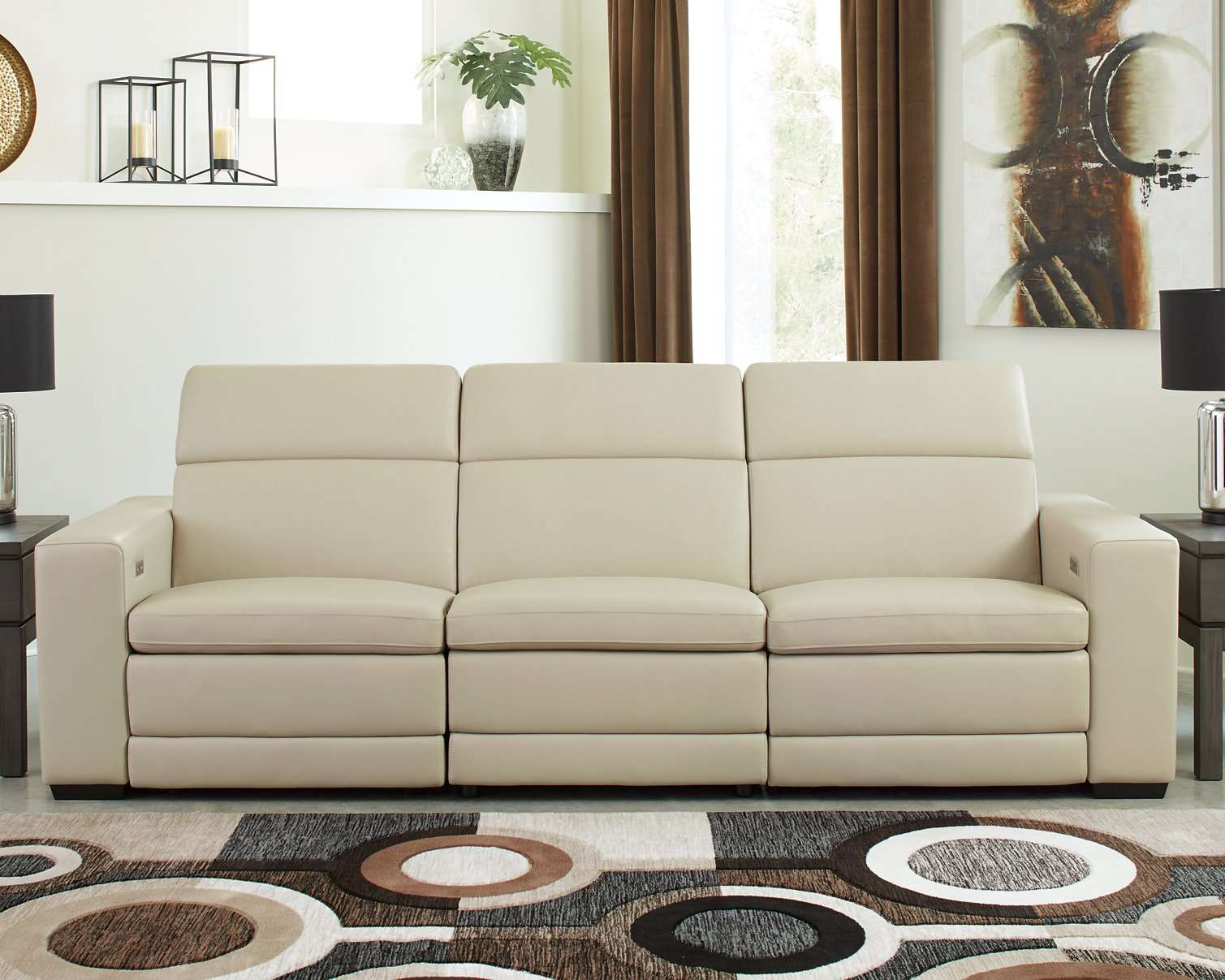 Texline 4-Piece Power Reclining Sofa Half Price Furniture