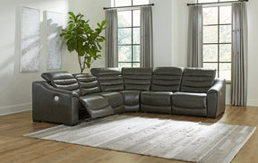 Center Line Power Reclining Sectional - Sectional - Half Price Furniture