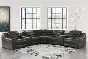 Center Line Power Reclining Sectional - Sectional - Half Price Furniture