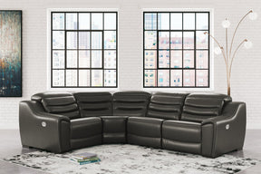 Center Line Power Reclining Sectional - Half Price Furniture