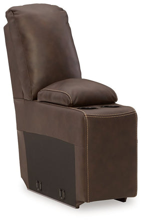 Dunleith 3-Piece Power Reclining Loveseat with Console - Sectional - Half Price Furniture