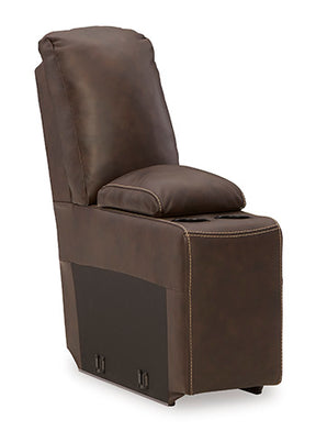 Dunleith 3-Piece Power Reclining Loveseat with Console - Sectional - Half Price Furniture