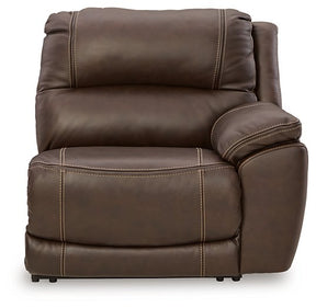 Dunleith 3-Piece Power Reclining Loveseat with Console - Sectional - Half Price Furniture
