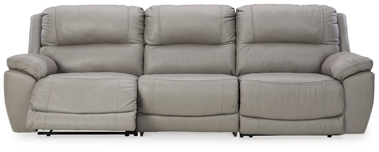 Dunleith 3-Piece Power Reclining Sectional Sofa - Half Price Furniture