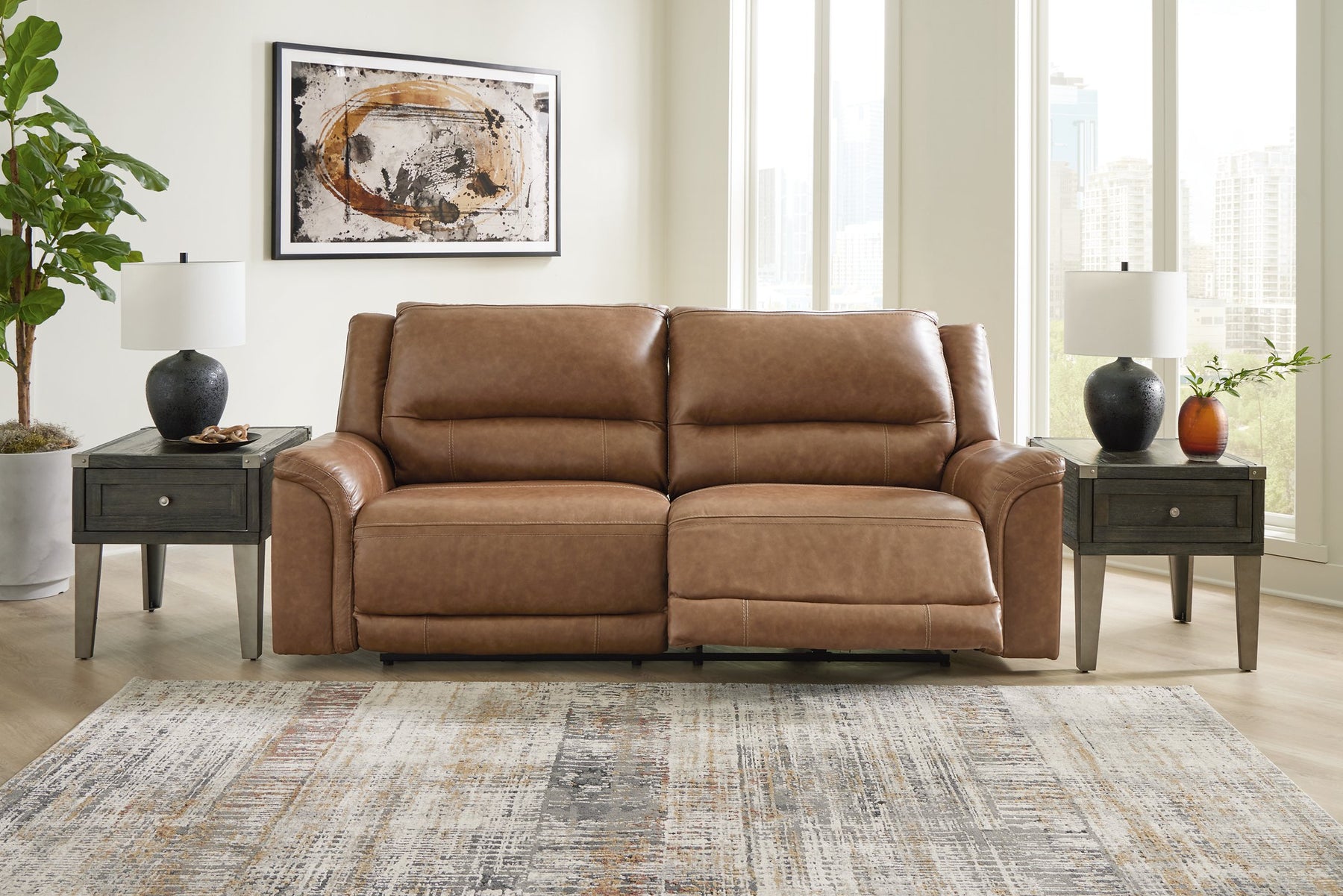 Trasimeno Power Reclining Sofa - Half Price Furniture