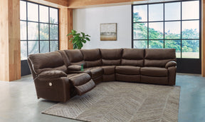 Family Circle Power Reclining Sectional - Sectional - Half Price Furniture