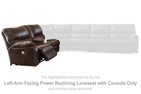 Family Circle Power Reclining Sectional - Sectional - Half Price Furniture