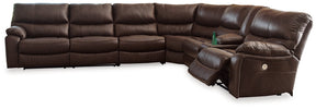 Family Circle Power Reclining Sectional - Sectional - Half Price Furniture