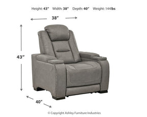 The Man-Den Power Recliner - Half Price Furniture