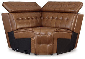 Temmpton Power Reclining Sectional - Half Price Furniture