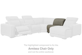 Correze Power Reclining Sectional with Chaise - Sectional - Half Price Furniture