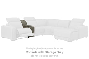 Correze Power Reclining Sectional with Chaise - Sectional - Half Price Furniture