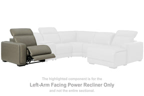 Correze Power Reclining Sectional with Chaise - Sectional - Half Price Furniture