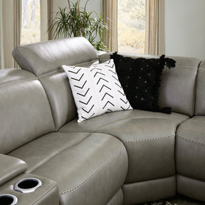 Correze Power Reclining Sectional with Chaise - Sectional - Half Price Furniture