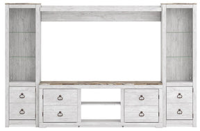 Willowton 4-Piece Entertainment Center - Half Price Furniture