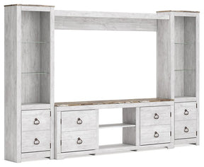 Willowton 4-Piece Entertainment Center - Half Price Furniture