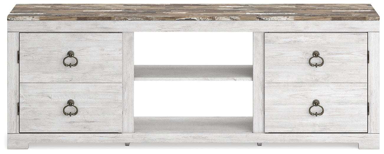 Willowton 72" TV Stand Half Price Furniture