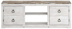 Willowton 72" TV Stand Half Price Furniture