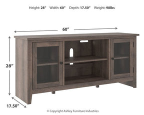 Arlenbry 60" TV Stand with Electric Fireplace - TV Stand - Half Price Furniture