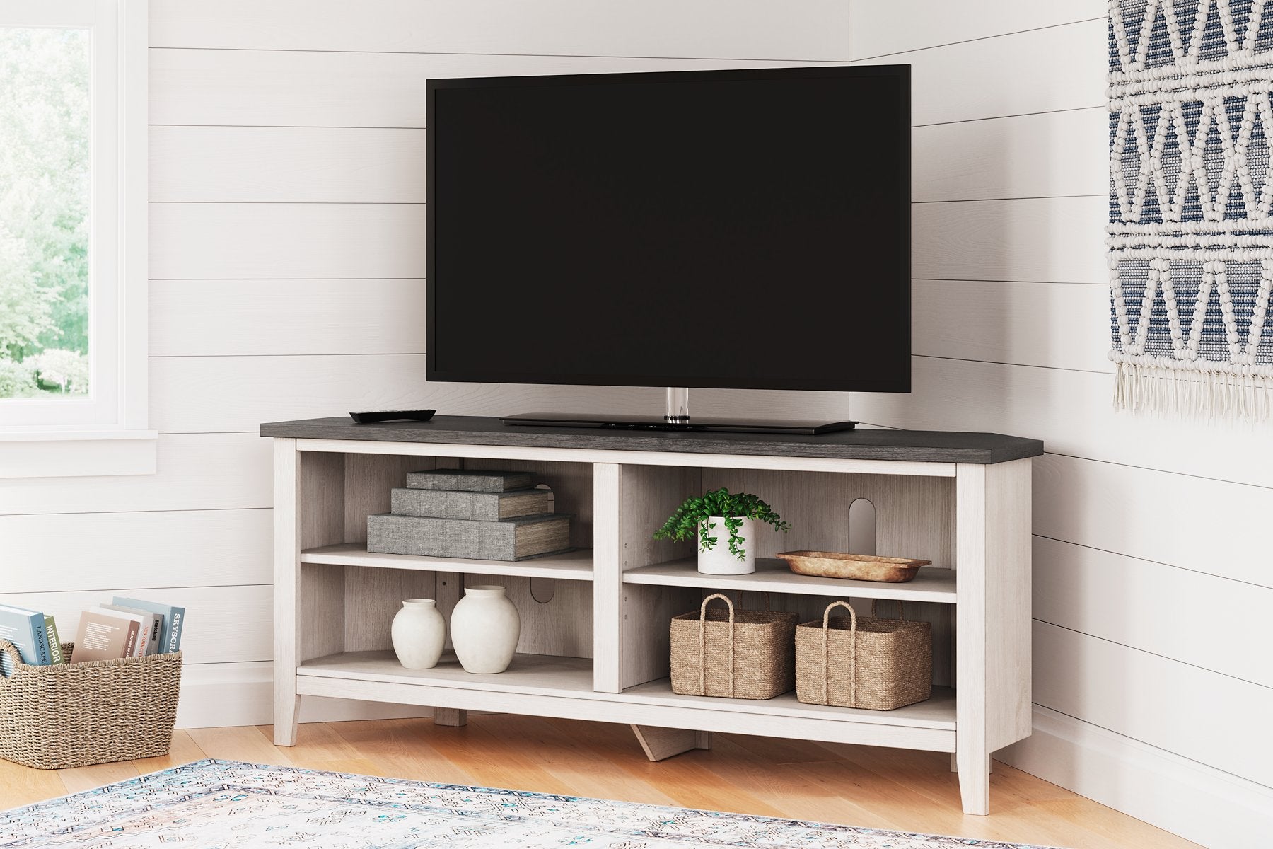 Dorrinson Corner TV Stand - Half Price Furniture