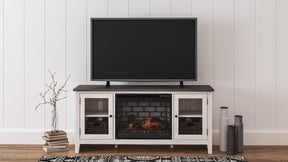 Dorrinson 60" TV Stand with Electric Fireplace - Half Price Furniture