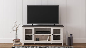 Dorrinson 60" TV Stand with Electric Fireplace - TV Stand - Half Price Furniture