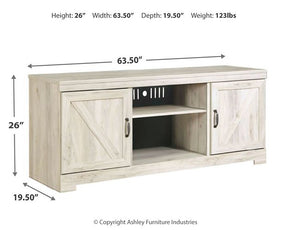 Bellaby 63" TV Stand with Fireplace - TV Stand - Half Price Furniture