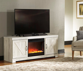 Bellaby 63" TV Stand with Fireplace - TV Stand - Half Price Furniture
