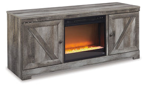 Wynnlow 63" TV Stand with Electric Fireplace - Half Price Furniture
